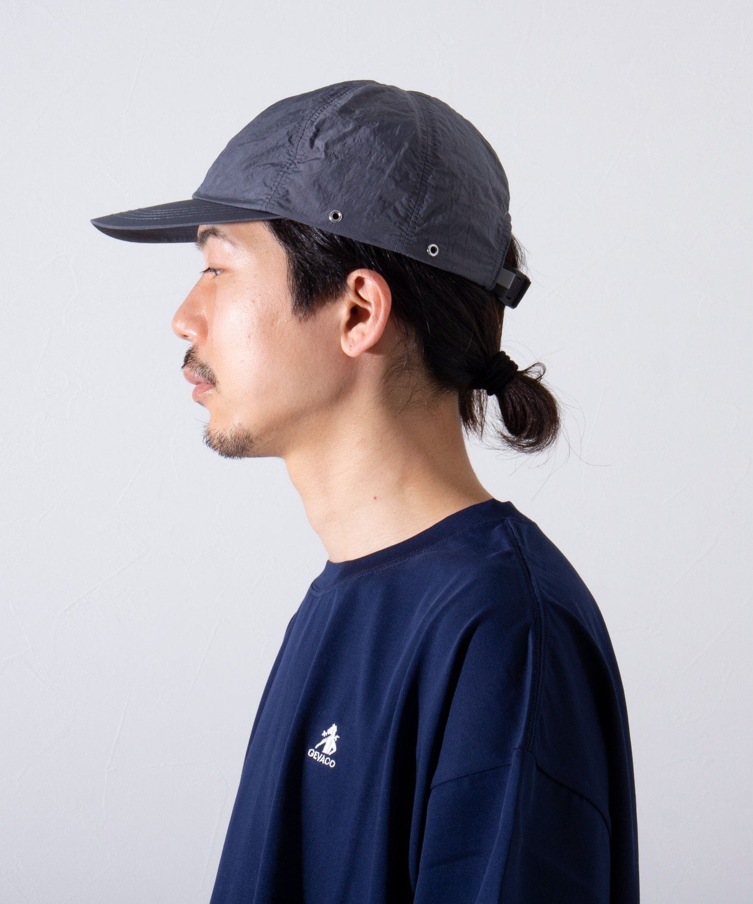 楽天Rakuten FashionGLOSTER 【halo Commodity/ハロ コモディティー】Salt Path Cap ナイロンキャップ フレディ アンド グロスター 帽子 キャップ グレー ベージュ ブラック【送料無料】