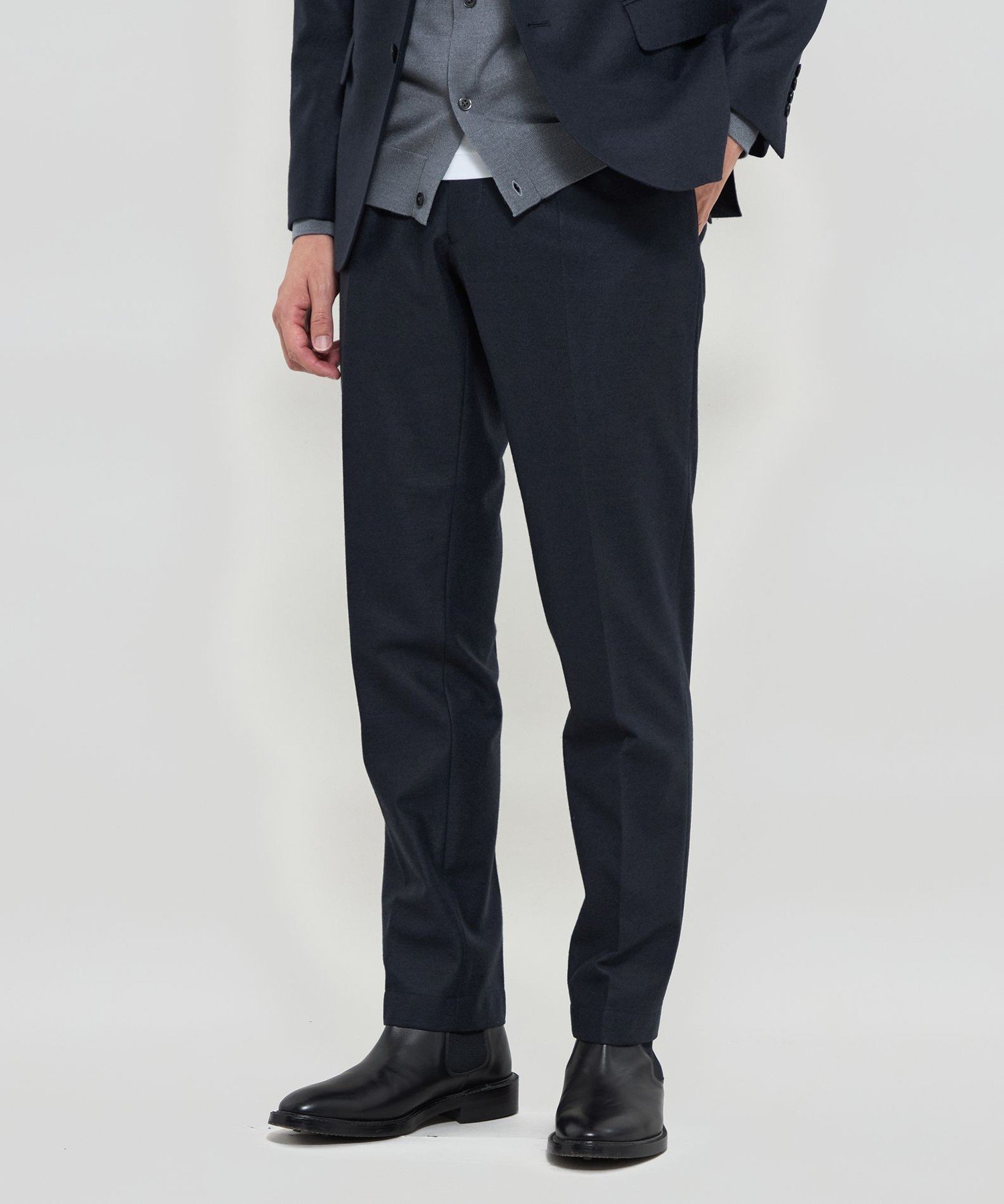 MACKINTOSH LONDON 【FLEX JERSEY】バランサーキュラーセットアップパンツ マッキントッシュ ロンドン パンツ その他のパンツ ブラウン...