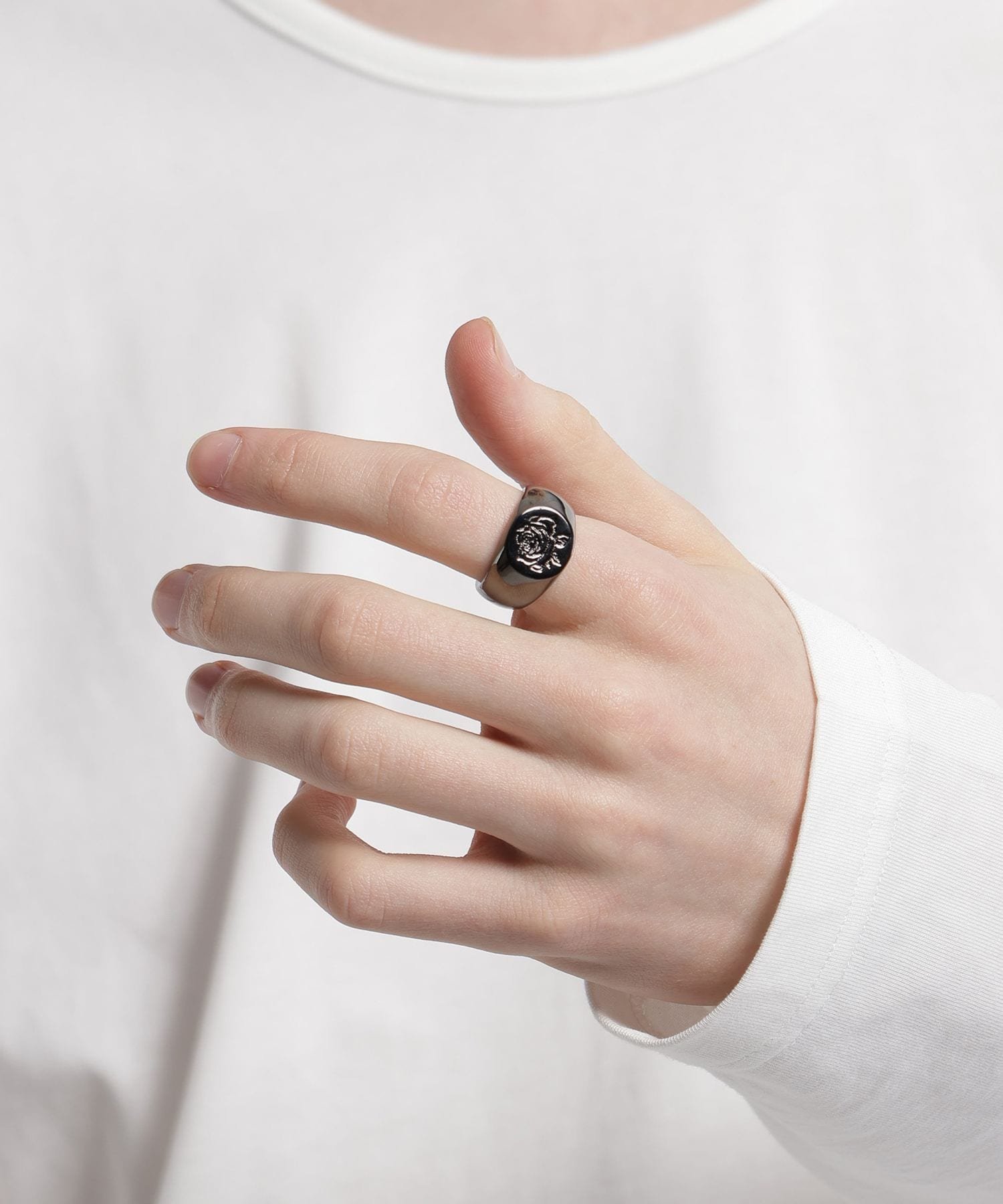 HARE 【MADE IN JAPAN】GRACE ROSEリング ハレ アクセサリー・腕時計 リング・指輪 シルバー ブラック【送料無料】