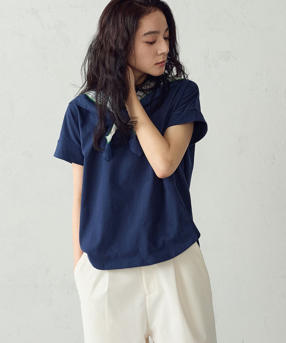 日本の色 カラーTシャツ コムサイズム トップス カットソー・Tシャツ