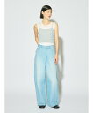 【SALE/20%OFF】MIDIUMISOLID MIDIUMISOLID for Ladies バレルレッグワイドデニム マーコート パンツ ジーンズ・デニ...