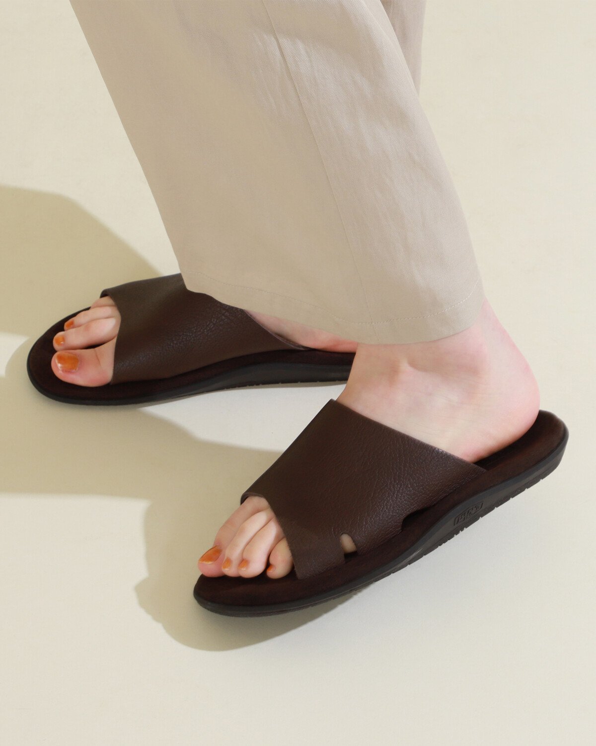 アイランドスリッパ Ray BEAMS ISLAND SLIPPER / スムース スエード サンダル ビームス ウイメン シューズ・靴 サンダル ブラウン【送料無料】