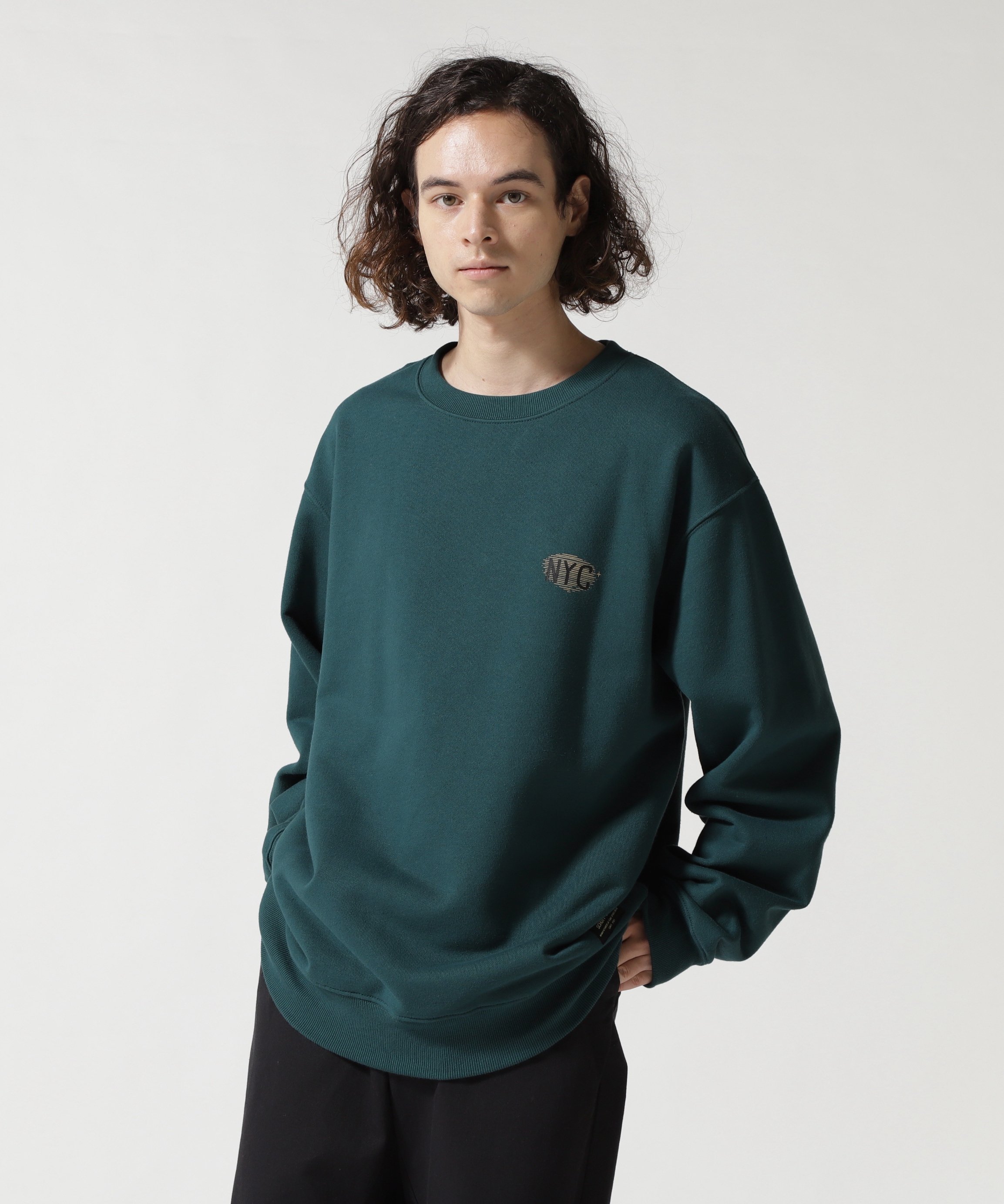 【SALE／40%OFF】schott SWEAT SHIRT "NEW YORK CITY"/スウェットシャツ ニューヨーク ショット トップス スウェット・トレーナー ブルー ブラック ホワイト【送料無料】