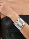 【SALE／25%OFF】Coo+i ボリュームバングル スレンダー アクセサリー・腕時計 ブレスレット・バングル シルバー ブラック
