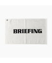 BRIEFING GOLF 【BRIEFING GOLF/ブリーフィングゴルフ】LOGO FACE TOWEL BY HIPPOPOTAMUS ブリーフィング ファッション雑貨 ハンカチ・ハンドタオル ホワイト ブラック【送料無料】