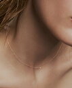 les bon bon les bonbon/K18 foggy necklace/フォギー ネックレス S フォブ アクセサリー・腕時計 ネックレス【送料無料】