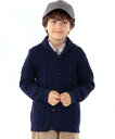 【SALE／50%OFF】SHIPS KIDS SHIPS KIDS:100~130cm / ＜洗濯機可能＞シルキーニット ショール カーディガン シップス トップス カーディガン ネイビー【送料無料】