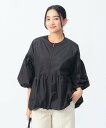 【SALE/60%OFF】BEAMS HEART WOMEN ノーカラー バルーン ブルゾン きれいめ 25SS ビームス ハート ジャケット・アウター ブルゾン・ジャンパー ベージュ ブラック【送料無料】
