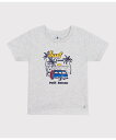 PETIT BATEAU 半袖Tシャツ プチバトー トップス カットソー・Tシャツ グレー ホワイト【送料無料】(4)