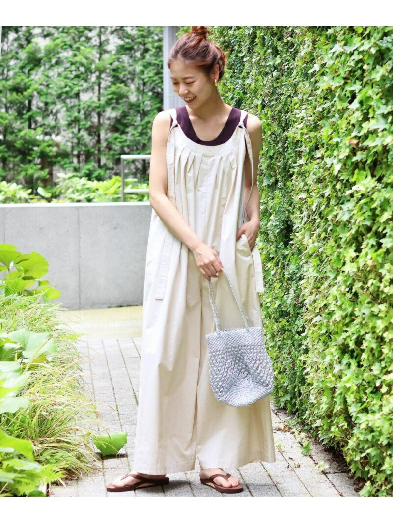 【SALE／20%OFF】JOURNAL STANDARD relume 《追加》タイプライターサロペット◆ ジャーナル スタンダード レリューム オールインワン・オーバーオール オーバーオール・サロペット ブラウン グレー【送料無料】のサムネイル