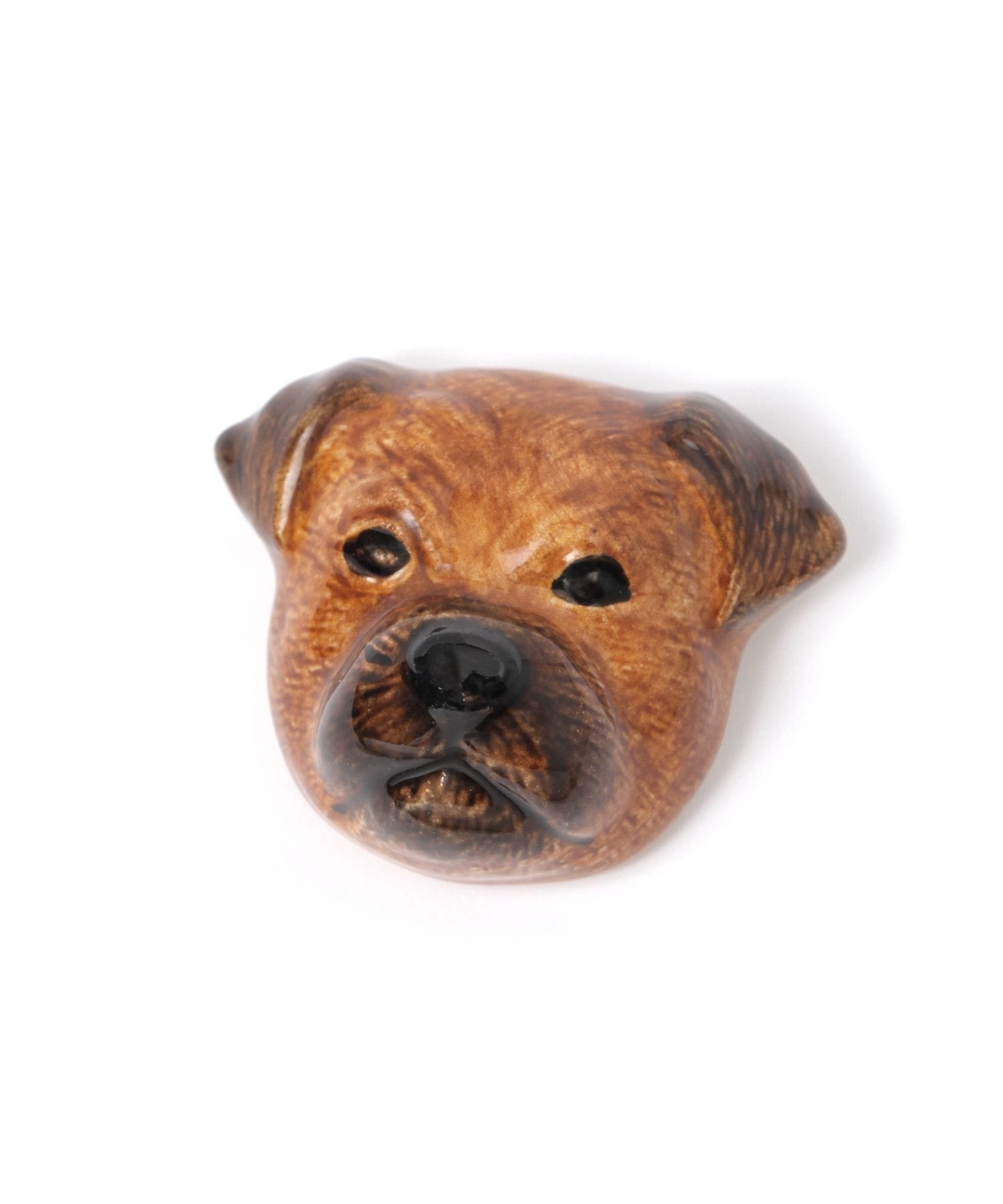 【SALE／30%OFF】studio CLIP 陶器アニマルフェイスブローチ スタディオクリップ アクセサリー・腕時計 ブローチ・コサージュ・バッジのサムネイル