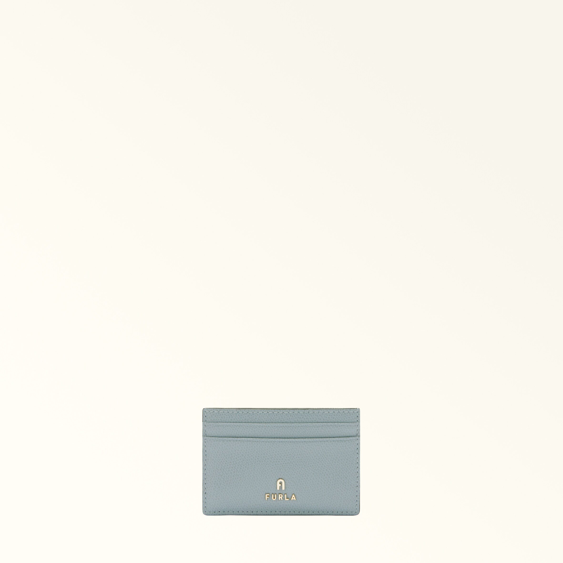 FURLA 【公式】フルラ カメリア カードホルダー フルラ 財布・ポーチ・ケース 名刺入れ・カードケース ブラック【送料無料】