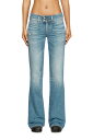 DIESEL ウィメンズ デニムパンツ BOOTCUT D-HUSH L.28 ディーゼル パンツ ジーンズ・デニムパンツ ブルー【送料無料】