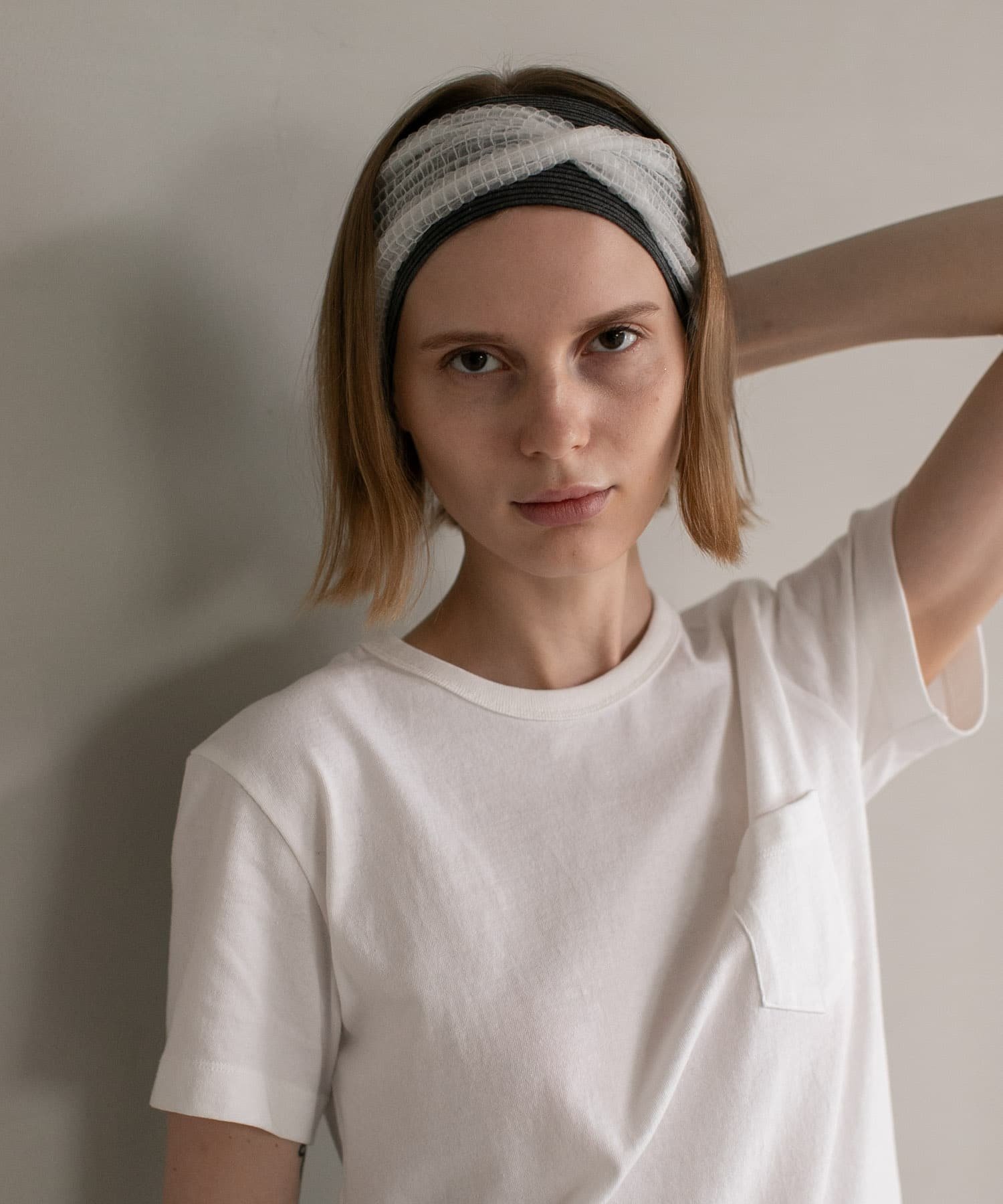 URBAN RESEARCH La Maison de Lyllis LOEN BAND アーバンリサーチ ヘアアクセサリー カチューシャ・ヘアバンド ホワイト ブラック【送料無料】
