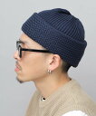 Mr.COVER ニット帽 メンズ ニット帽子 日本製 ニットキャップ ビーニー ワッチ 無地 エー.エム.エス. 帽子 ニット帽・ビーニー ブラック グレー ...