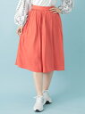 【SALE/50%OFF】Green Parks chocol raffine robe ギャザーガウチョパンツ グリーンパークス パンツ/ジーンズ【RBA_S】【RBA_E】