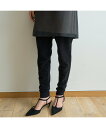 【SALE/30%OFF】Rouge vif la cle モールニットレギンス ルージュ・ヴィフ ラクレ パンツ その他のパンツ ブラック ホワイト【送料無料】