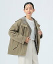 BEAMS HEART WOMEN キルティングライナー モッズブルゾン ビームス ハート ジャケット・アウター ブルゾン・ジャンパー ネイビー ブラック カーキグリーン【送料無料】