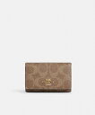 COACH OUTLET 【公式】ファイブ リング キー ケース・シグネチャー キャンバス コーチ アウトレット 財布・ポーチ・ケース その他の財布・ポーチ・ケ...
