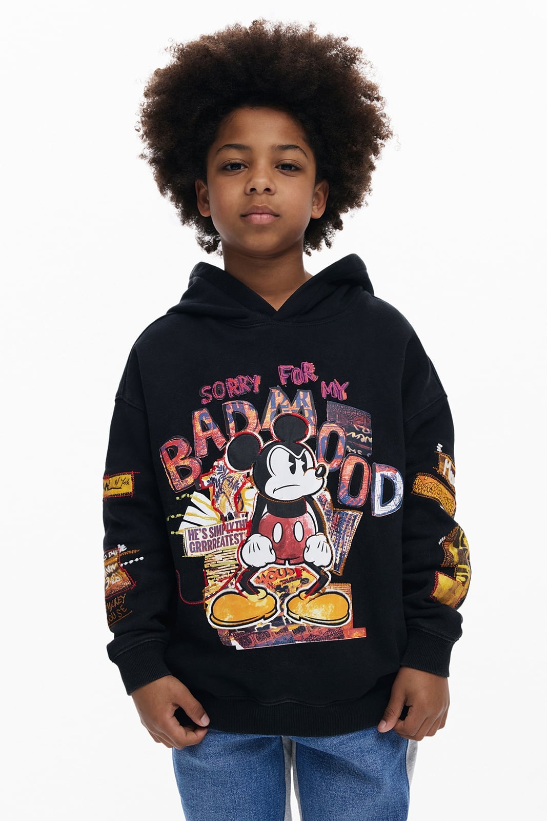 【SALE／50%OFF】Desigual ミッキーマウスのスウェット デシグアル トップス スウ...