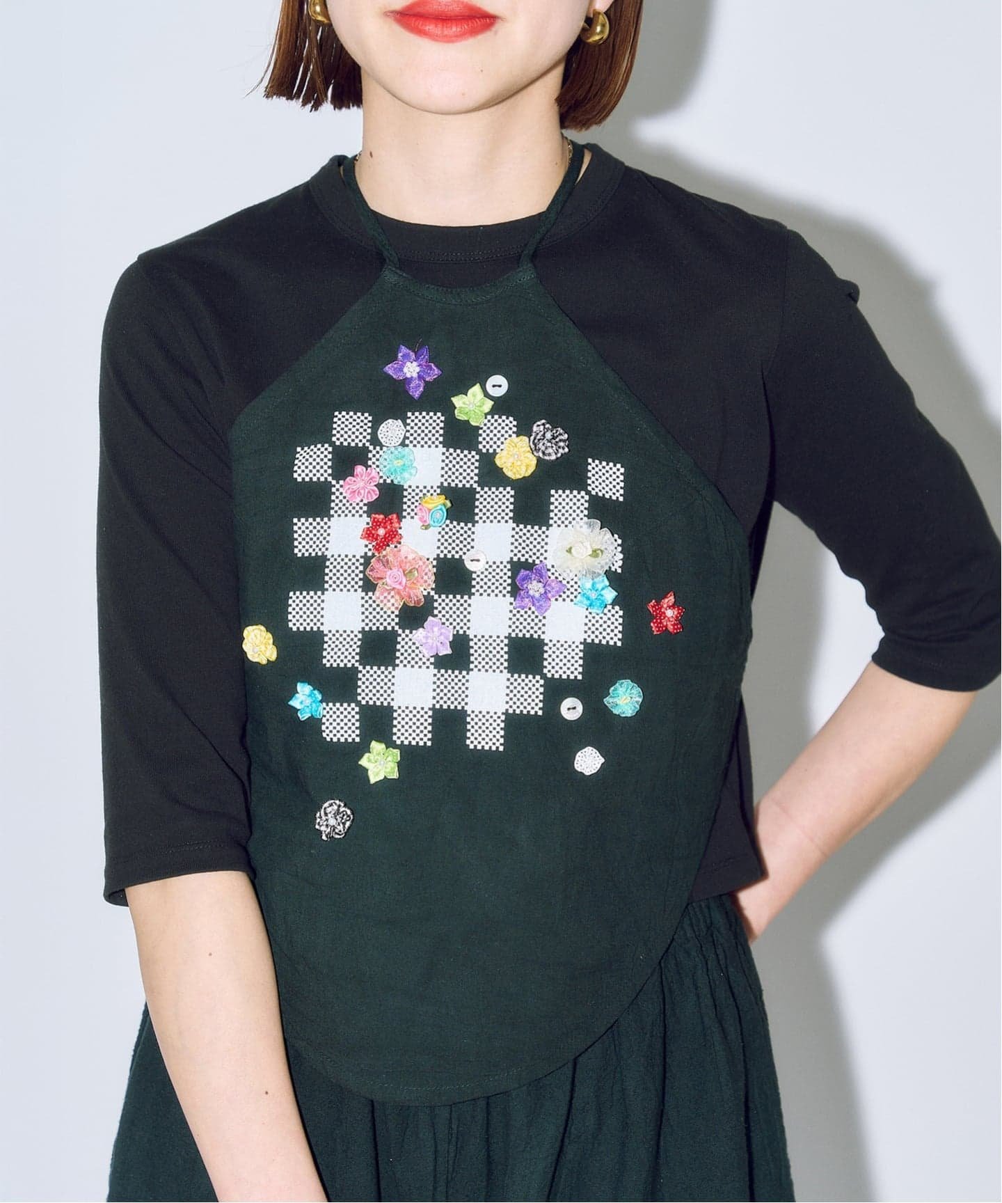 CITYSHOP 《予約》YANYAN * FUJIN TREE 別注 トップス シティーショップ トップス シャツ・ブラウス ブラック【送料無料】