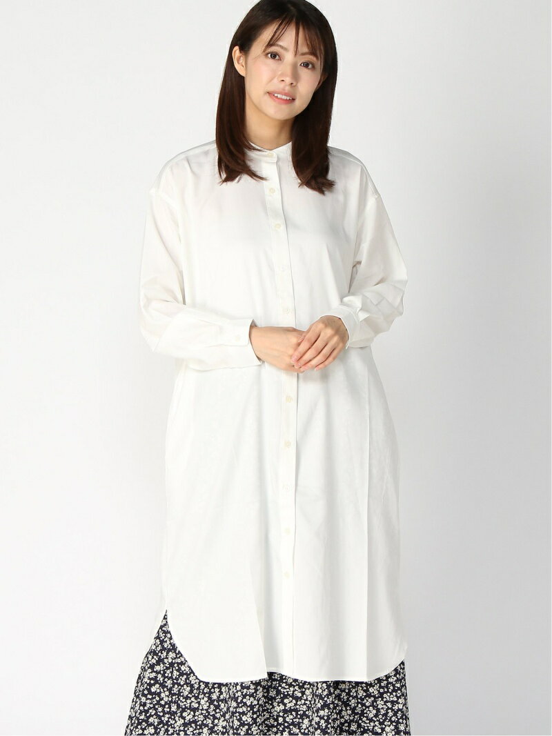 【SALE／50%OFF】LEPSIM B/タキノウバンドカラーOP レプシィム ワンピース・ドレス シャツワンピース ホワイト カーキ ベージュのサムネイル