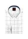 【SALE／33%OFF】BRICK HOUSE by Tokyo Shirts (M)形態安定ノーアイロン 長袖ワイシャツ ボタンダウン 袖の長い・大きいサイズ トーキョーシャツ トップス シャツ・ブラウス ブルー