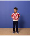 【SALE/20%OFF】PETIT BATEAU プリントスウェット長袖プルオーバー プチバトー トップス スウェット・トレーナー ホワイト【送料無料】