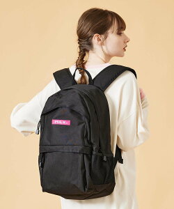 MILKFED. BIG BACKPACK ミルクフェド バッグ リュック・バックパック ピンク ブラック レッド【送料無料】