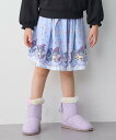 【SALE/30%OFF】any FAM KIDS マジカルキャットフレアスカート エニィファム スカート ロング・マキシスカート ネイビー ブルー