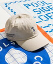 FREAK'S STORE 別注 POOLSIDE COFFEE LOGO CAP フリークスストア 帽子 キャップ ベージュ ネイビー【送料無料】