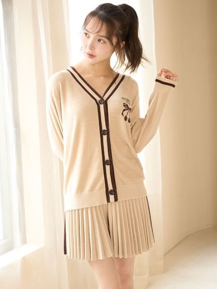 SNIDEL HOME チェリーシリーズプリーツパンツ スナイデルホーム パンツ その他のパンツ ピンク レッド ベージュ【送料無料】のサムネイル