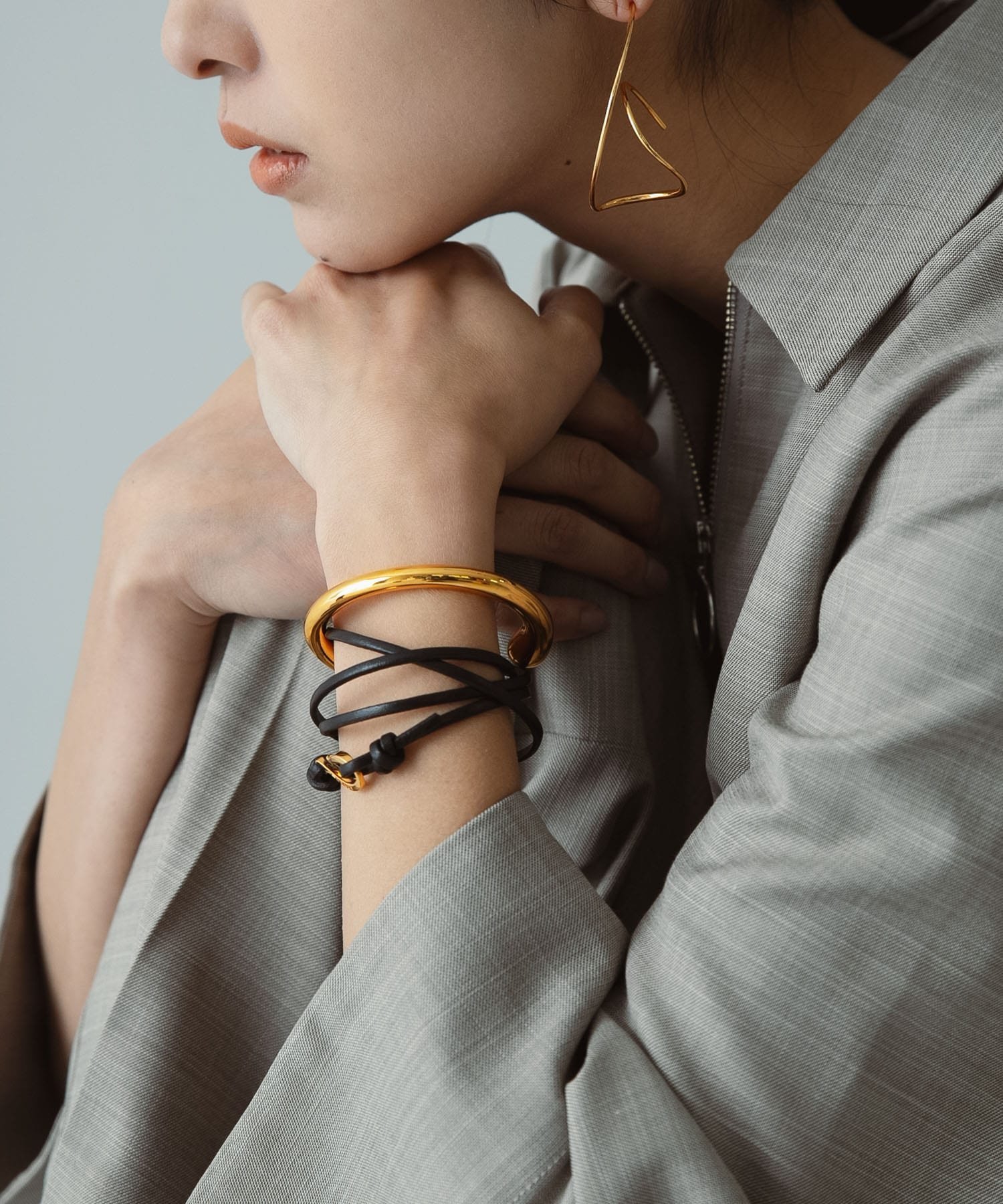 【SALE／30%OFF】URBAN RESEARCH ORNER Leather Bracelet & Necklace アーバンリサーチ アクセサリー・腕時計 ブレスレット・バングル【送料無料】のサムネイル