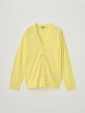 JOHN SMEDLEY Vネック長袖コットンニットカーディガン | WISTING | 30G MODERN FIT ジョンスメドレー トップス ニット イエ...