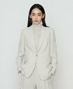COMME CA 【セットアップ対応】アチェローザダブルクロス テーラードジャケット コムサ スーツ・フォーマル スーツジャケット ネイビー グリーン【送料無料...