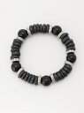 【SALE/90%OFF】F.S.B F.S.B/(U)【g】オニキスウッドブレス エフエスビー アクセサリー ブレスレット ブラック ホワイト