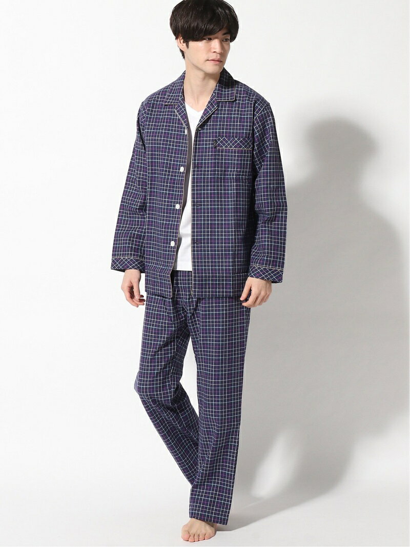 【SALE／46%OFF】LANVIN COLLECTION LANVIN COLLECTION/ネルタッターソールパジャマ レナウンインクス インナー・ルームウェア その他のインナー・ルームウェア ネイビー ブルー【送料無料】