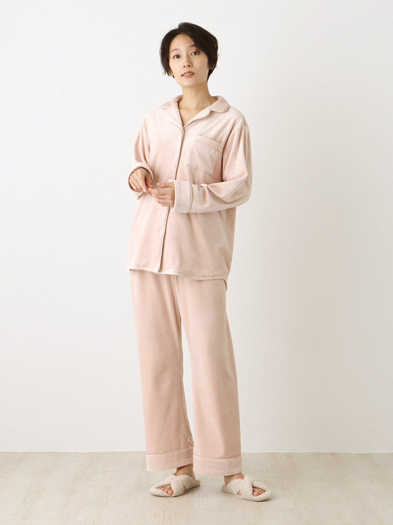 【SALE／30%OFF】Afternoon Tea LIVING ベロアパジャマセット アフタヌー ...