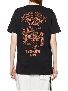 Onitsuka Tiger (U)ڸåסGRAPHIC TEE ˥ĥ ȥåץ åȥT ֥å ѡץ  ԥ󥯡̵