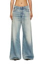 DIESEL ウィメンズ デニムパンツ RELAXED 1996 D-SIRE L.30 ディーゼル パンツ ジーンズ・デニムパンツ ブルー【送料無料】