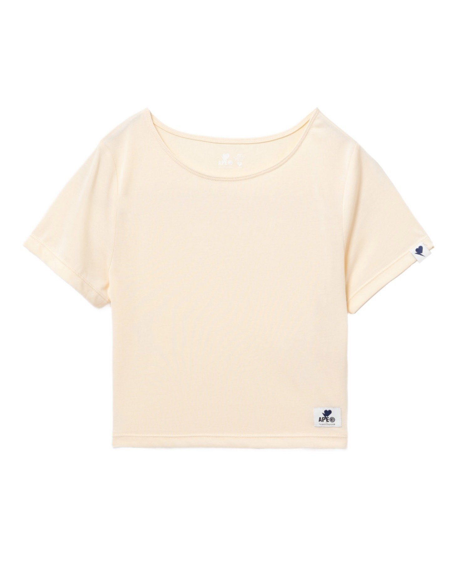 A BATHING APE BALLET TEE ア ベイシング エイプ トップス カットソー・Tシャツ グレー ベージュ