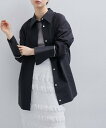 【SALE／60%OFF】ADAM ET ROPE' FEMME BOXシルエットシャツ アダムエロペ トップス シャツ・ブラウス ブラック ホワイト【送料無料】