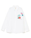 【SALE/40%OFF】MARNI フラワーパッチポプリンシャツ マルニ トップス シャツ・ブラウス ホワイト【送料無料】