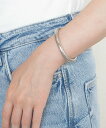 SENTI MESH BANGLE WD メッシュバングル(太)シルバー925 コンポジット アクセサリー・腕時計 ブレスレット・バングル シルバー ゴールド【...