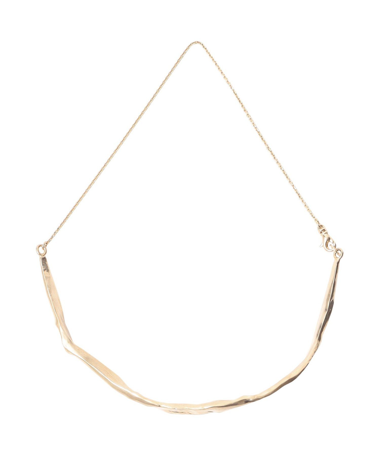 【SALE／60%OFF】EPOCA カーブメタルプレートネックレス エポカ アクセサリー・腕時計 ネックレス ゴールド【送料無料】