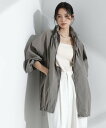 【SALE/20%OFF】NANO universe ナイロンワッシャーオーバーサイズライトブルゾン ナノユニバース ジャケット・アウター ブルゾン・ジャンパー...