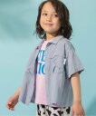 【SALE/60%OFF】BREEZE シャーベットシャツ_接触冷感 エフオーオンラインストア トップス シャツ・ブラウス グリーン ブルー