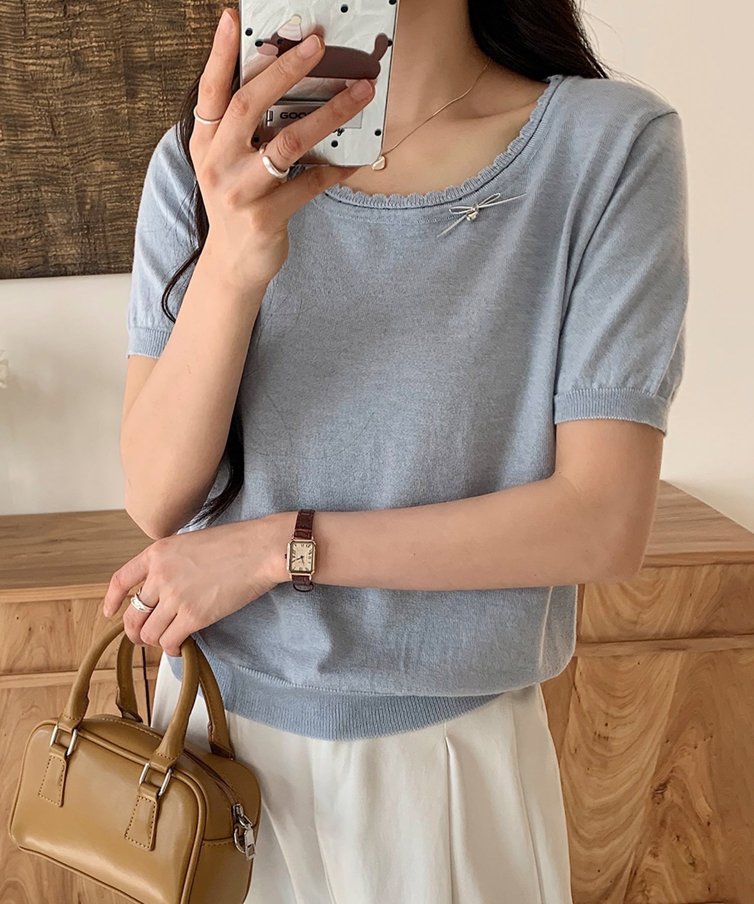 SALE75%OFFBANICO BANICOۤԤͥå饤Ⱦµ˥åȥȥåץ  ȥåץ ˥å 졼 ͥӡ ١ ֥롼