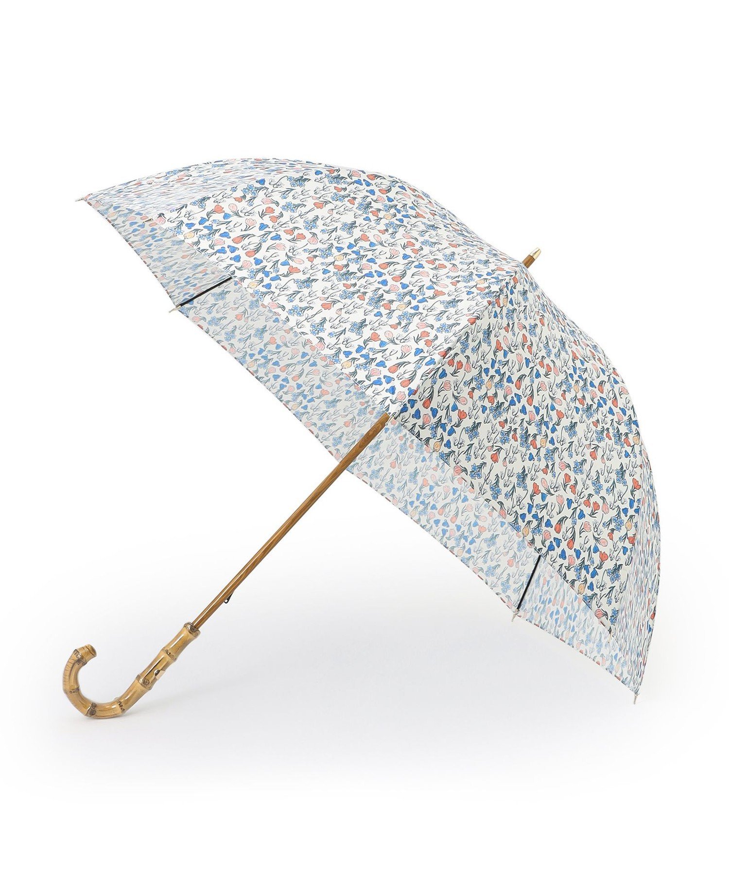 MACKINTOSH PHILOSOPHY SnowblueGarden バンブー長傘 マッキントッシュ フィロソフィー ファッション雑貨 傘・長傘 グリーン ネイビー ホワイト イエロー【送料無料】