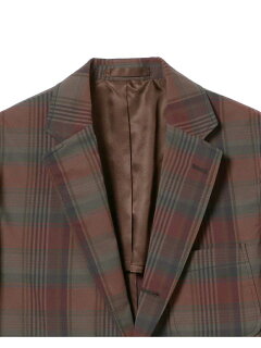 Dark Madras Sack Sport Coat 11-16-1743-887: Burgundy Dark Madras Sack Sport Coat 11-16-1743-887: Burgundy